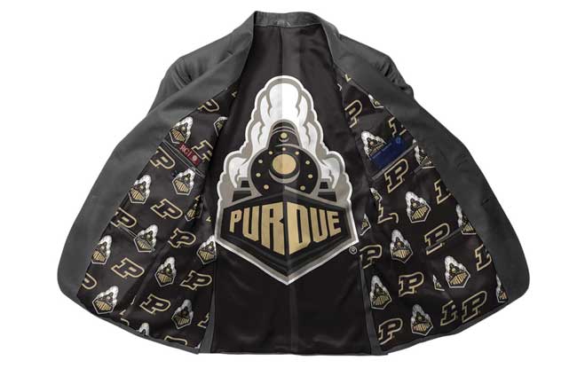 Collegiate Suit & Jacket Linings, Purdue University             