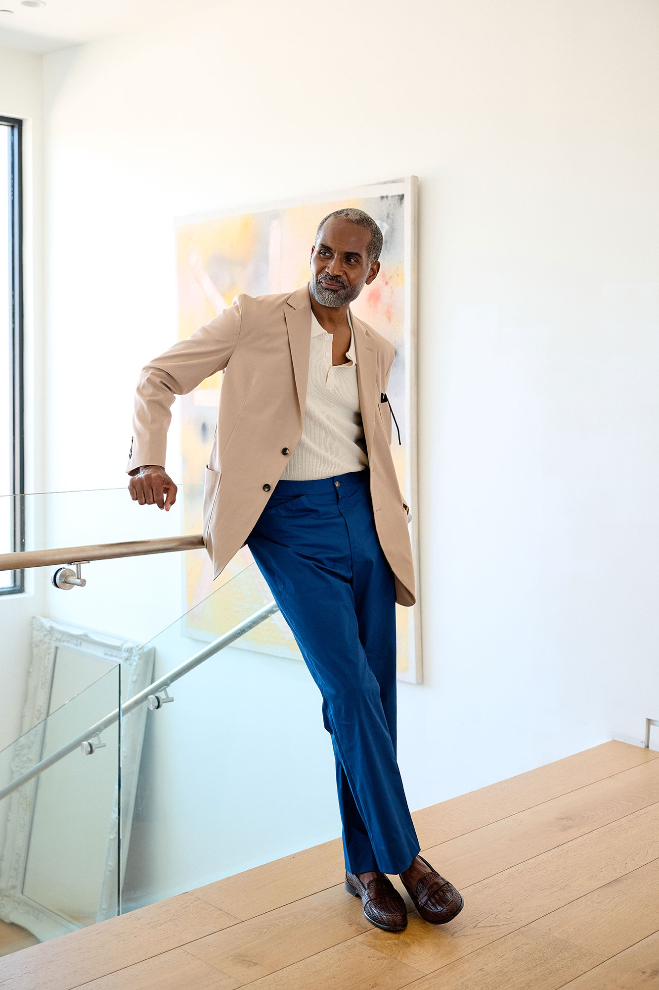 Tan Lounge Coat
