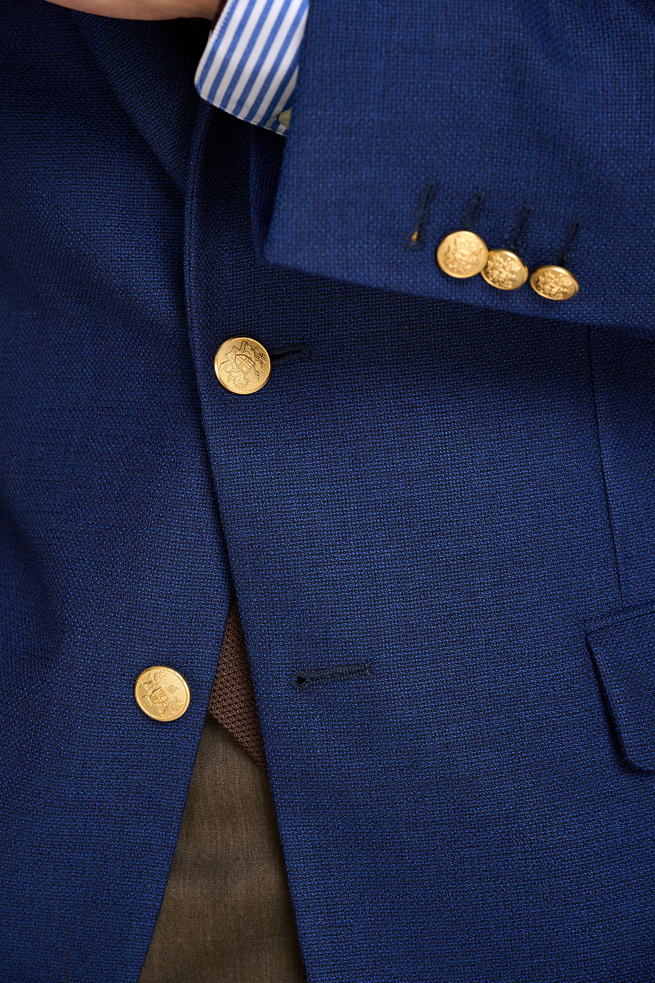 100% Wool Royal Navy Blazer