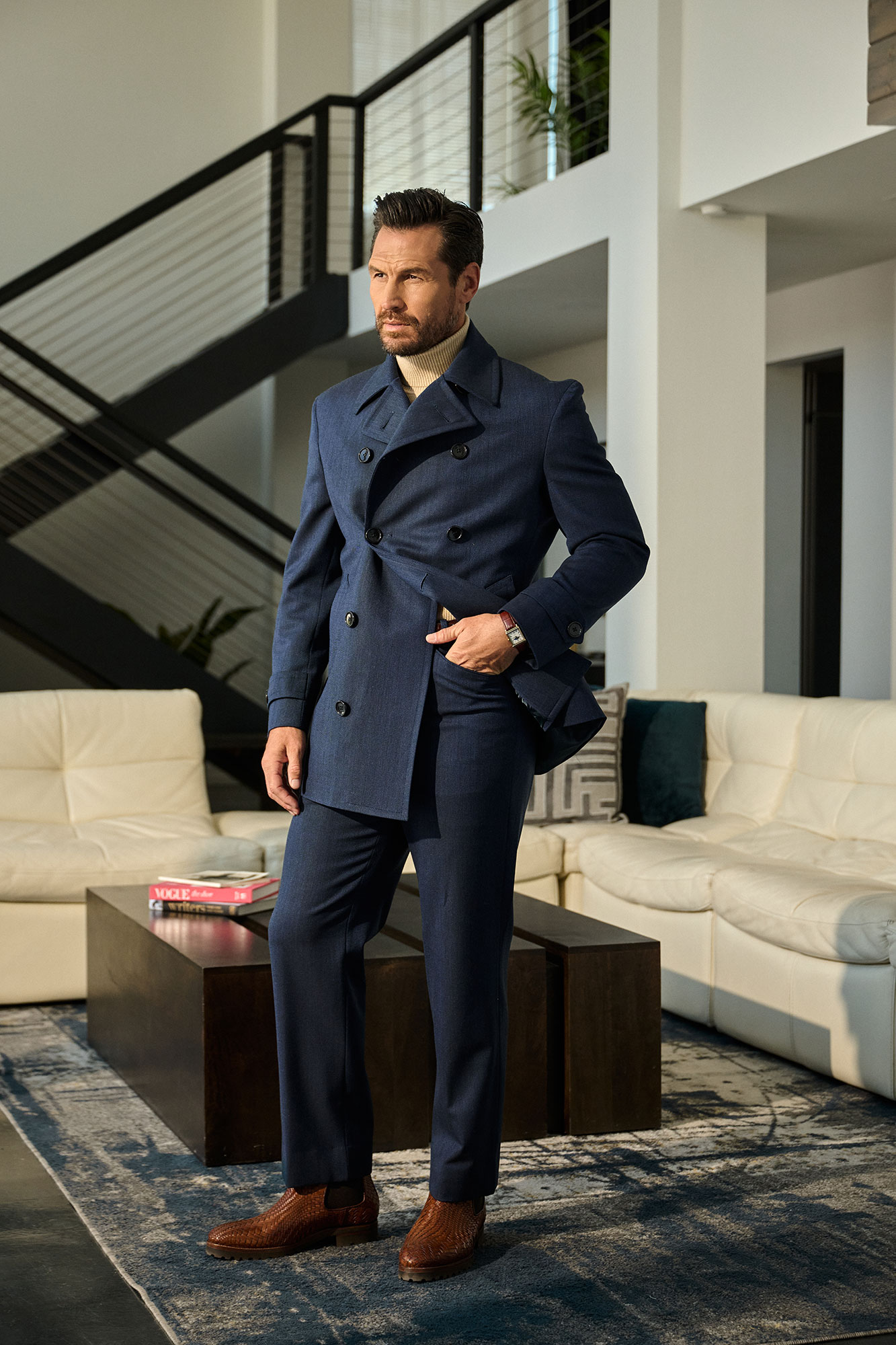 Navy Peacoat