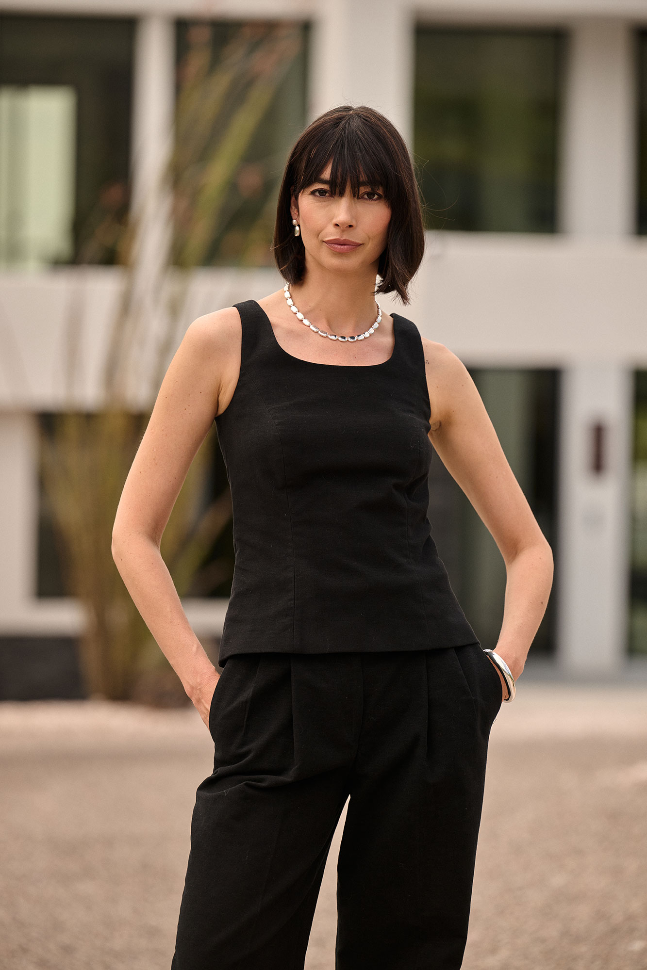 Black Moleskin Bodice