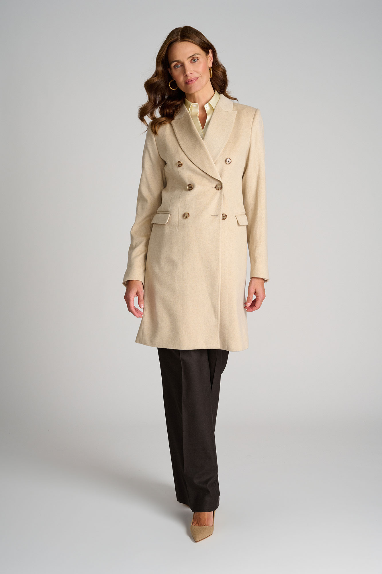 Beige Victoria Topcoat