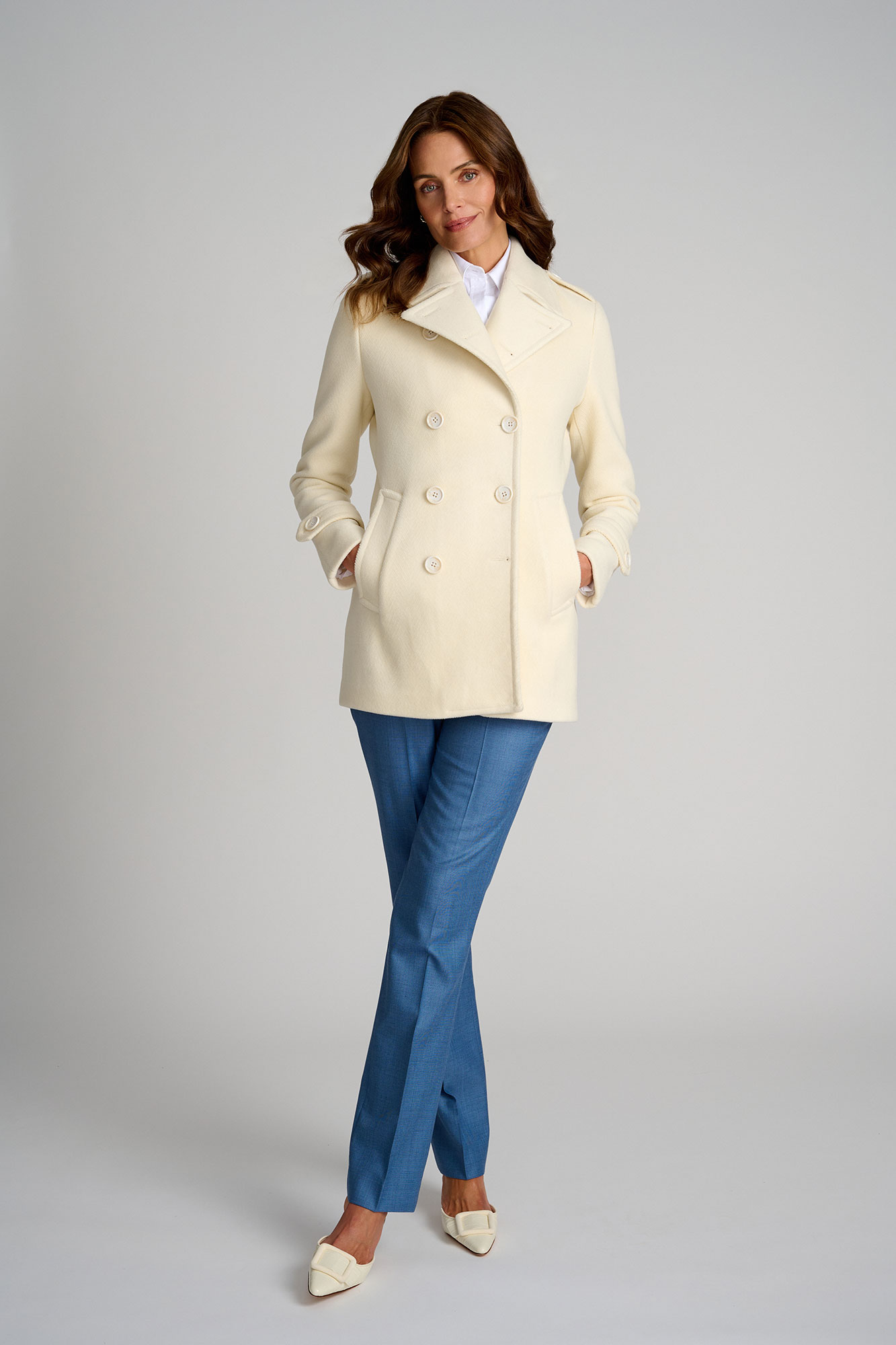 Cream Penelope Topcoat