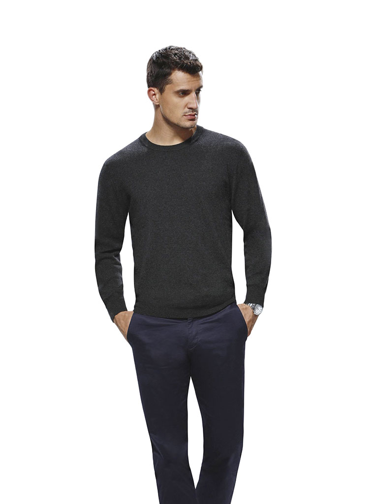 Crew Neck Long Sleeve Sweater