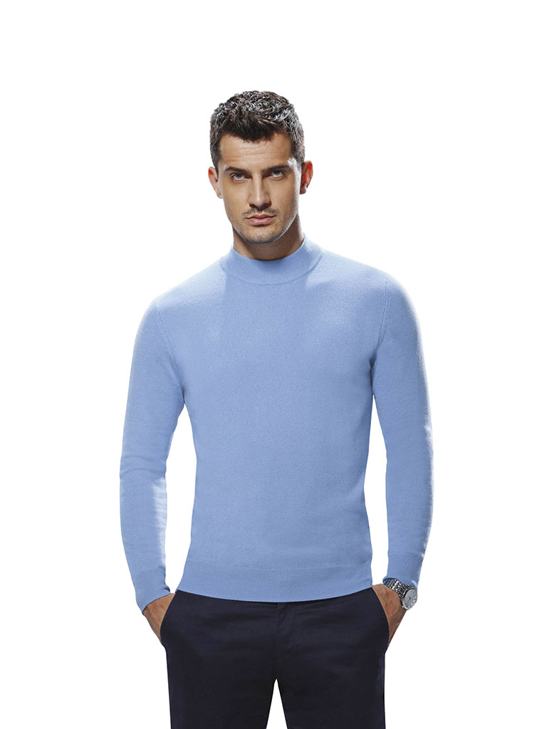 Mock Neck Long Sleeve Sweater