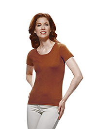 Custom Sweaters & Knits                                                                                                                                                                                                                                   , Womens Crew Short Sleeve