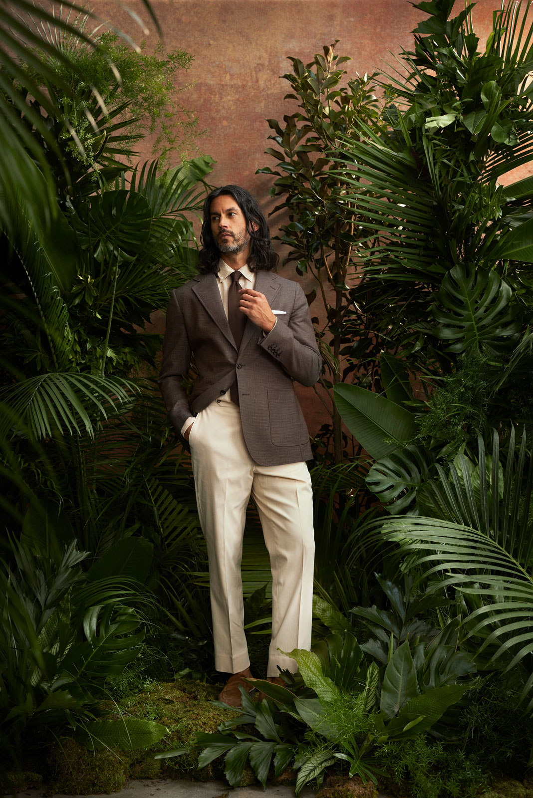 Brown Puppytooth Jacket