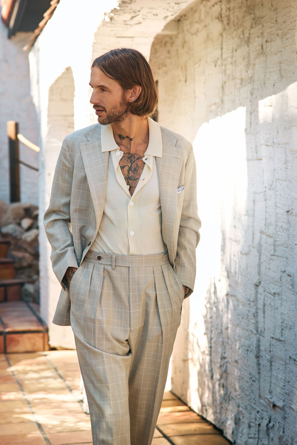 Ivory Polo Cardigan
