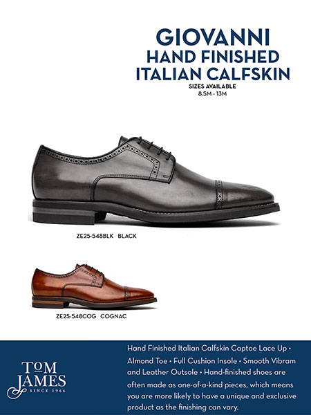 Zelli Sportswear Catalog Spring 2026                                                                                                                                                                                                                      , GIOVANNI ITALIAN CALFSKIN LACE UP - Zelli