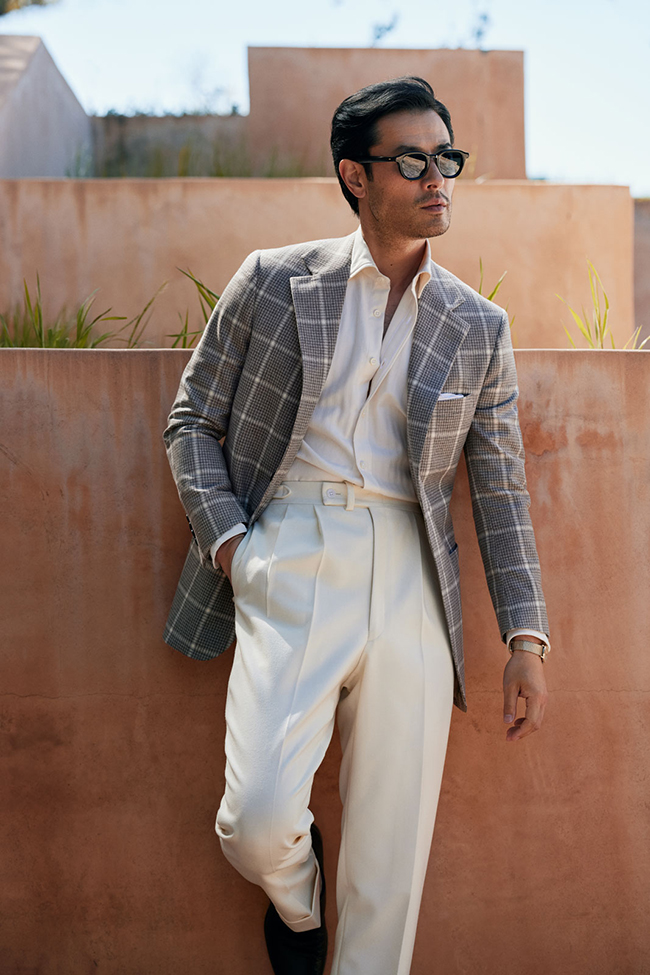 Silver Windowpane Sportcoat