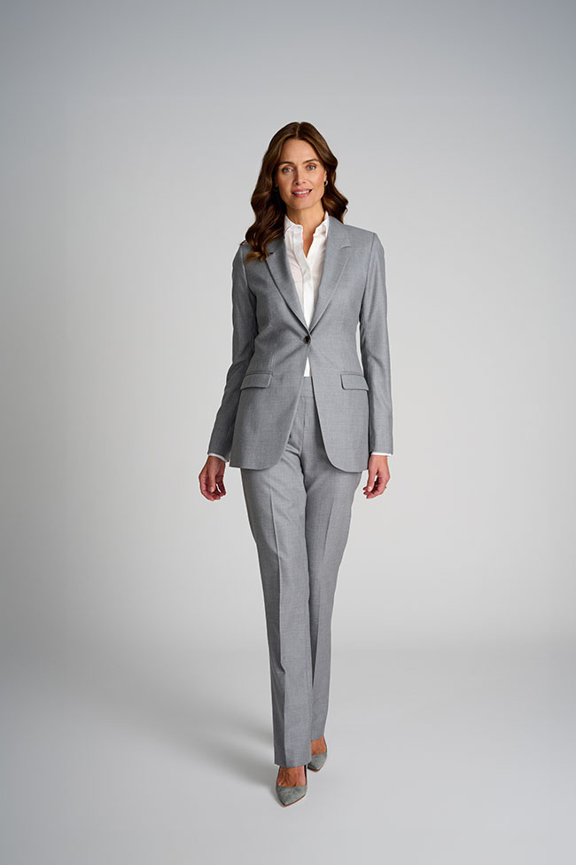 Women's Classics                                                                                                                                                                                                                                          , Light Gray Suit
