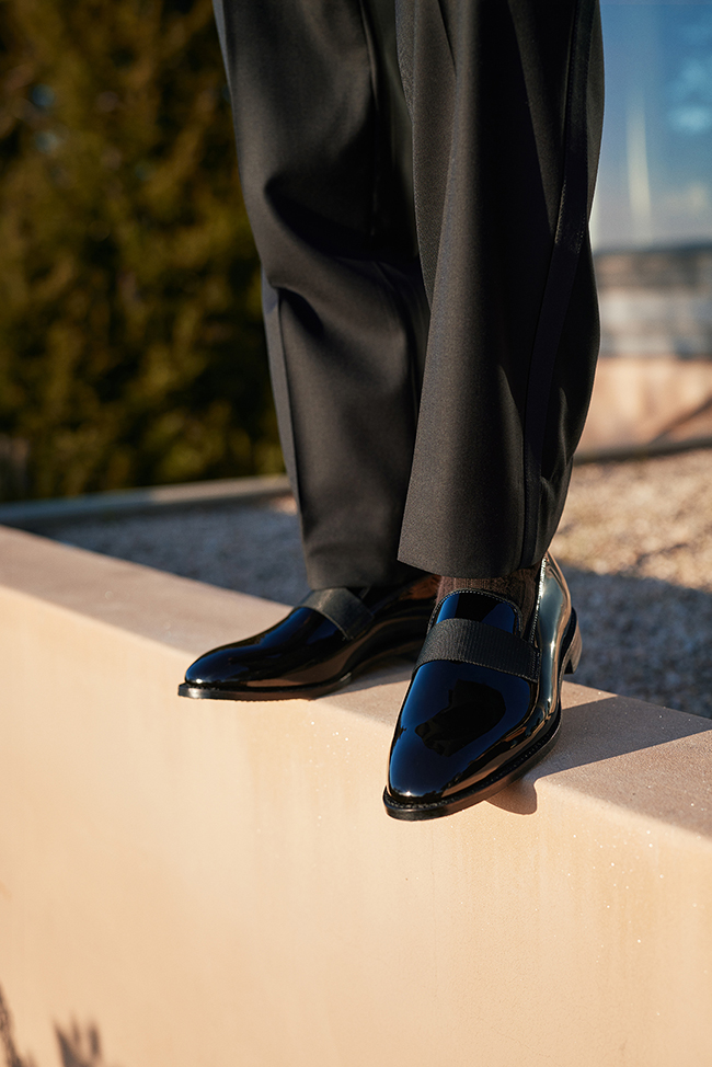 Black Double-Breasted Tuxedo