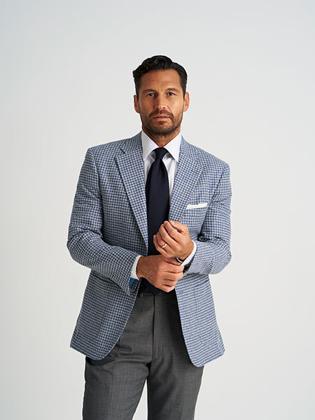 H&S Sherry Kash Houndstooth Sportcoat