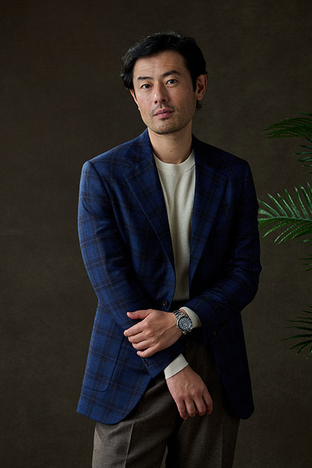 Plaid Blue & Brown Sportcoat