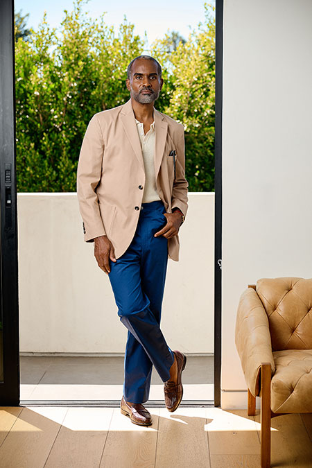 Tan Lounge Coat