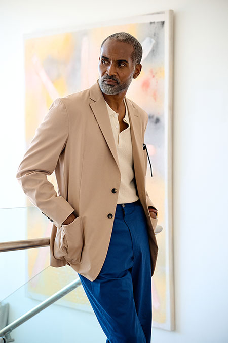 Tan Lounge Coat