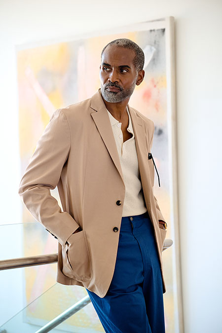 Tan Lounge Coat