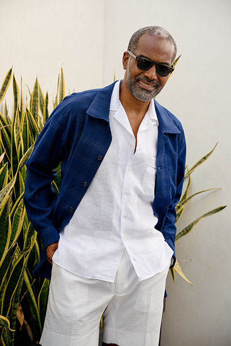 Plaid Seersucker Overshirt