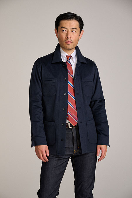 Navy Rhamnusia Overshirt