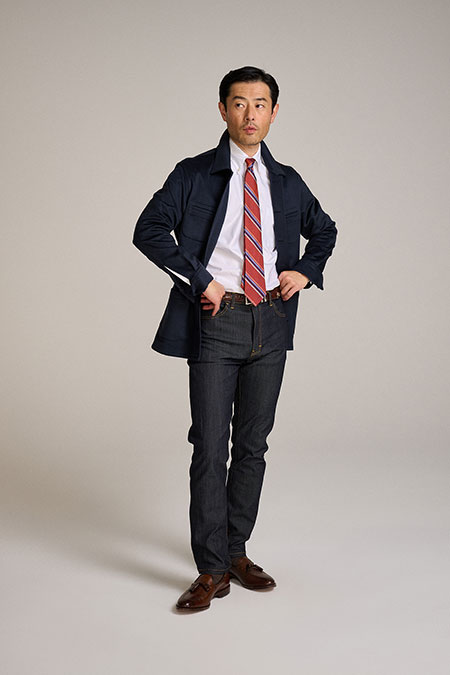 Navy Rhamnusia Overshirt