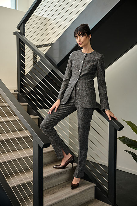 Charcoal Donegal Suit Set