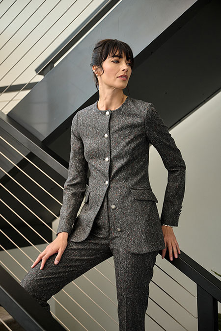 Charcoal Donegal Suit Set