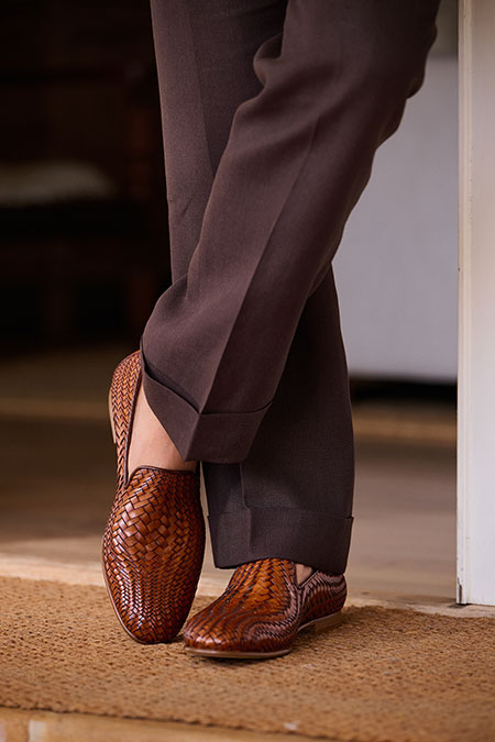 Spring Summer 26 Men's Lookbook                                                                                                                                                                                                                           , Tan Linen Sport Coat