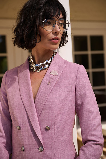 Mauve Mocleno Viviana Jacket