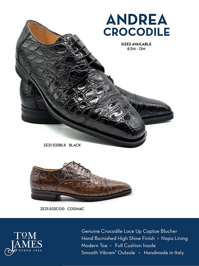                                                                                                                                                                                                                                                           , Andrea Crocodile Lace Up