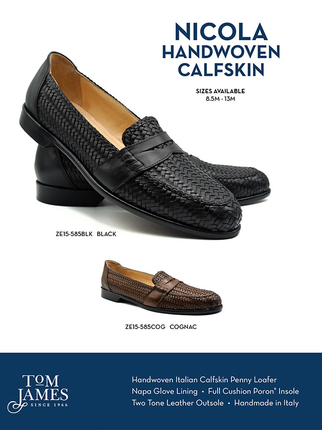                                                                                                                                                                                                                                                           , Nicola Italian Calfskin Basketweave