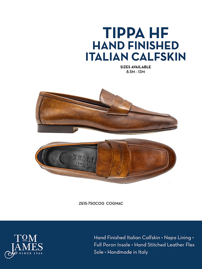                                                                                                                                                                                                                                                           , Tippa Italian Calfskin Penny Loafers