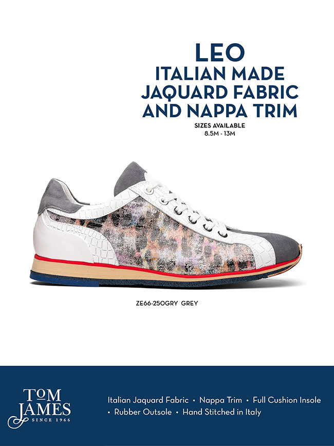                                                                                                                                                                                                                                                           , Leo Sueded Italian Goatskin Sneakers